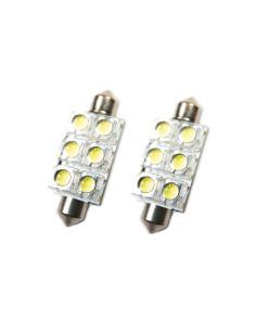 44MM 6 LED Festoon Bulb White Pair ORACLE LIGHTING 5207-001