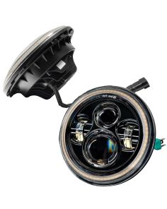 07-18 Jeep JK LED Headli ghts w/Halo ORACLE LIGHTING 5769-123