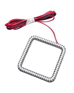 3in Off Road LED Light Square w/Halo Amber ORACLE LIGHTING 5776-005