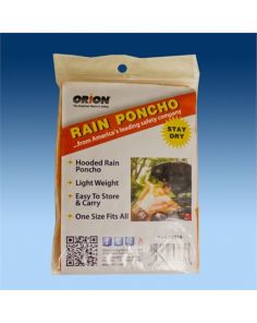 Orion Packaged Rain Poncho ORION SAFETY PRODUCTS 462