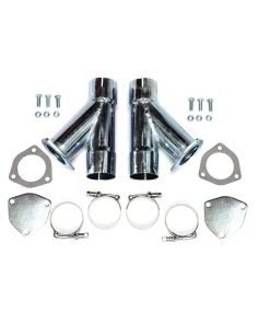 Exhaust Cut-Out Hook-Up 2.5in Kit PATRIOT EXHAUST H1130