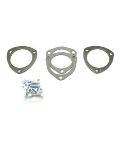 Collector Flanges - 1pr 3-Bolt- 3in Dia. PATRIOT EXHAUST H7260