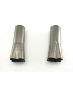 Formed Collectors - 1pr 1-3/4in x  3in PATRIOT EXHAUST H7672