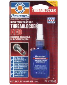 Hi Temp Threadlocker 10ml - Red PERMATEX 27200