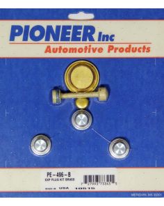 Chevy LS Freeze Plug Kit Brass PIONEER PE-496-B