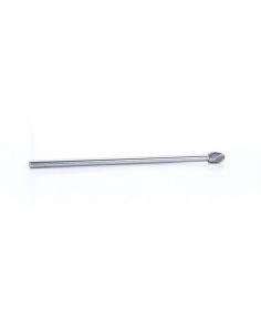 Carbide Burr - Dbl Cut Solid 3/8 Oval w/6in Shk POWERHOUSE POW353606