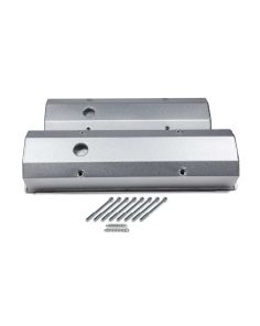 Billet Rail Fab. V/C's - SBC Tall Silver PRW INDUSTRIES, INC. 4035000