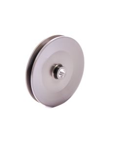 5-1/4in Dia Deep V-Belt Alt Pulley Billet Alum POWERMASTER 183