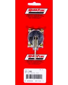 QFT Aluminum 30cc Pump H sg. Cover Assy. QUICK FUEL TECHNOLOGY 21-106QFT