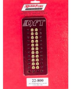 Jet Assortment Kit - #80 to #90 QUICK FUEL TECHNOLOGY 22-800QFT