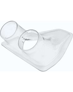NACA Duct Clear Dual  QUICKCAR RACING PRODUCTS 60-010