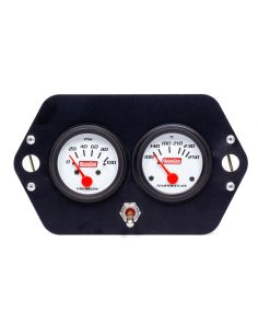 Gauge Panel 2in Open Wheel w/ Switch QUICKCAR RACING PRODUCTS 61-2205