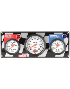 Gauge Panel OP/WT W/Tach  QUICKCAR RACING PRODUCTS 61-60313
