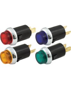 Warning Light Kit 3/4in Red/Blue/Green/Amber QUICKCAR RACING PRODUCTS 61-706