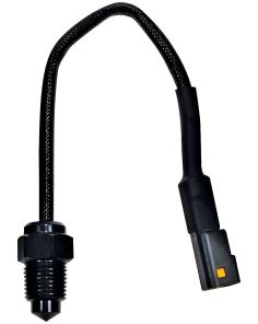 Electric Temp Sender 2 Wire Black QUICKCAR RACING PRODUCTS 63-225