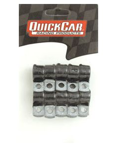 Alum Line Clamps 1in 10pk QUICKCAR RACING PRODUCTS 66-860