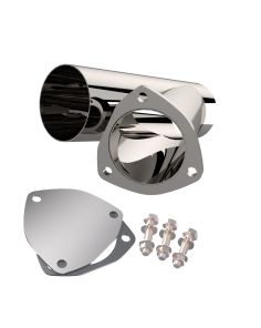 3.50 Inch Stainless Stee l Exhaust Cutout QUICK TIME PERFORMANCE 10350