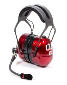 Headset Platinum Plus Series Candy Apple Red RACING ELECTRONICS PT006