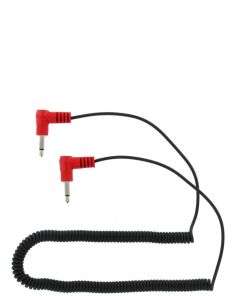 Adapter Cable 1/8in Male 1/8in Male Coiled RACING ELECTRONICS RE-18