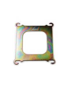 Square-Bore To Spread-Bo re Adapter Plate - Zinc RACING POWER CO-PACKAGED R1100