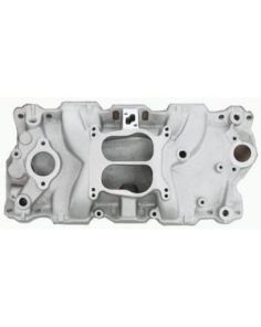 Aluminum Dual Plane Inta ke Manifold (Satin) RACING POWER CO-PACKAGED R1101