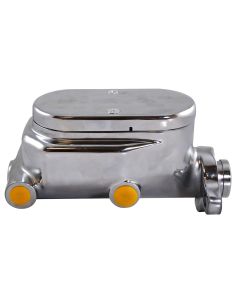 Chrome Alum Master Cylin der Smooth Top 1In Bore RACING POWER CO-PACKAGED R3500