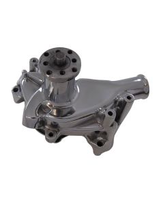 SB Chevy Aluminum Water Pump Long- Chrome RACING POWER CO-PACKAGED R3951C