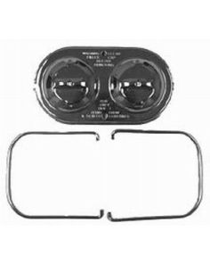 GM Master Brake Cylinder Cover Chrome RACING POWER CO-PACKAGED R9102