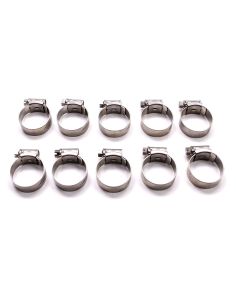 30mm-1-3/16in Hose Clamp 10pk SAMCO SPORT HCB/30(10)