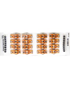 SBC Rocker Arms - 1.6 Ratio 7/16 Stud SHARP ROCKERS S1005