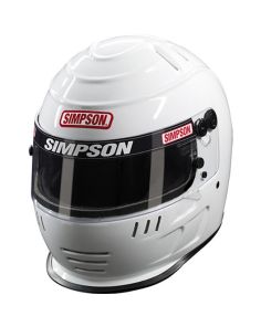 Helmet Speedway Shark 7-1/2 White SA2020 SIMPSON SAFETY 7707121