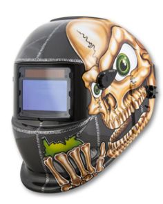 Titan 41279 Skull Solar Powered Auto Dark Welding Helmet