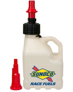 Clear Sunoco 3 Gallon Utility Jug w/ Fastflo SUNOCO RACE JUGS R3100CL-FF