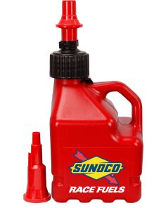 Red Sunoco 3 Gallon Utility Jug w/ Fastflo SUNOCO RACE JUGS R3100RD-FF