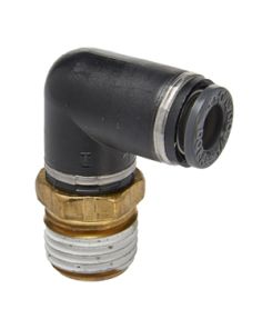 S.U.R & R ABE230 Male Elbow 1/4" Tube X 1/4" NPT (2)