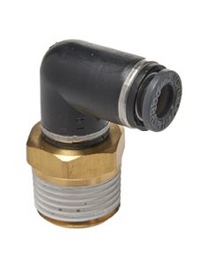S.U.R & R ABE240 Male Elbow 1/4" Tube X 3/8" NPT (2)