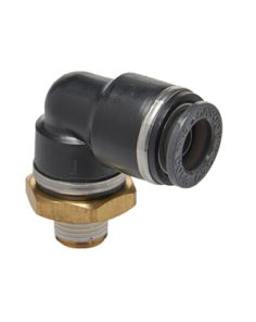 S.U.R & R ABE320 Male Elbow 3/8" Tube X 1/8" NPT (2)