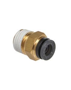 Straight Male Connector 1/4" Tube X 1/4" NPT (2) - S.U.R & R ABM230