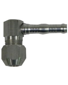 S.U.R. And R Auto Parts AC2638 #6 Hose to 90" 3/8" Compression Union(1)