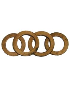 S.U.R. And R Auto Parts BRC137 7/16" Copper Washer (10 Pk)