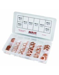 S.U.R. And R Auto Parts BRC7 Copper Washer Assortment Kit