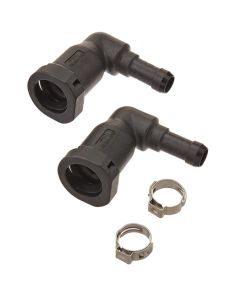 3/8"-3/8" 90 DEGREE PUSH QUICK CONNECT (2) S.U.R. and R Auto Parts KP125