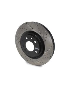 Sport Cryo Drilled/Slott ed Brake Rotor; Front Le STOPTECH 127.45080CL