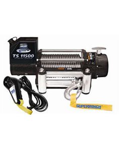 11500# Winch w/Roller Fairlead & 12ft Remote SUPERWINCH 1511200