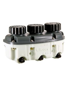 Reservoir Plastic 3- Chamber Low Profile -4an TILTON 72-578