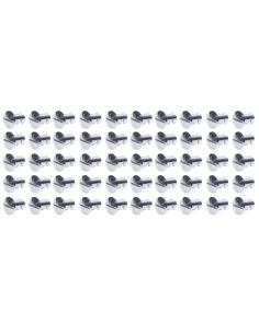 Oval Head Dzus Buttons .500 Long 50 Pack Ti22 PERFORMANCE TIP8100-50