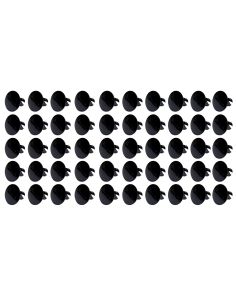 Large Head Dzus Buttons .500 Long 50 Pack Black Ti22 PERFORMANCE TIP8110-50