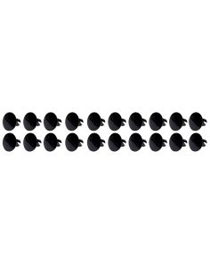 Large Head Dzus Buttons .500 Long 10 Pack Black Ti22 PERFORMANCE TIP8110