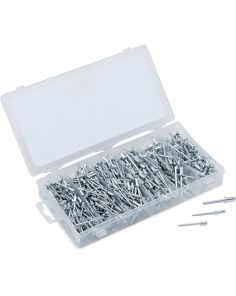500-PC ALUMINUM RIVET ASSORTMENT Titan 45228