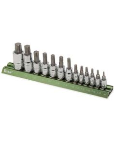 13 Piece Star Bit Torx® Set T10-T70 TITAN  16122